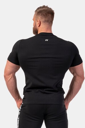 ФУТБОЛКА VERTICAL LOGO NEBBIA T-SHIRT BLACK 293