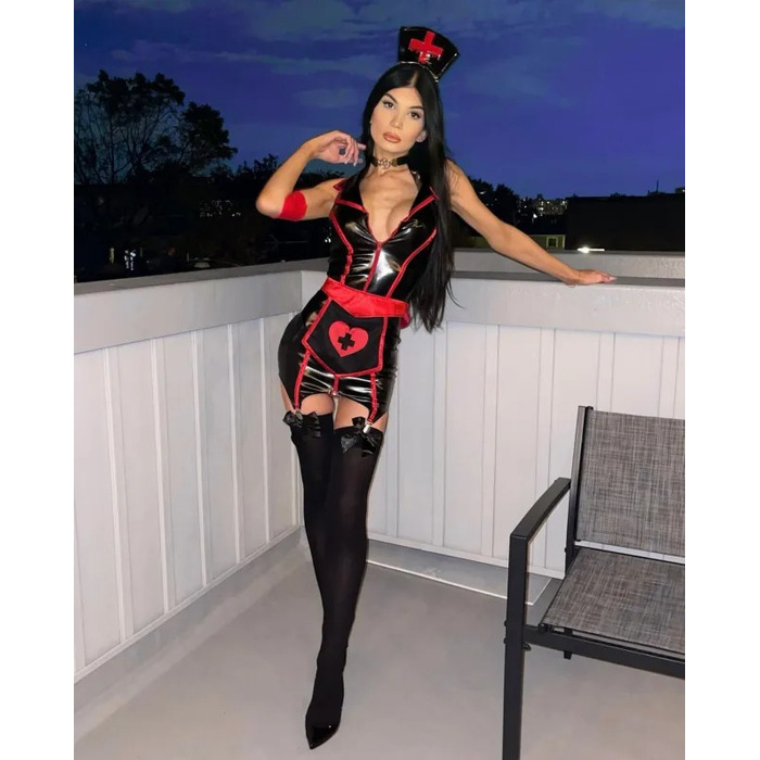 Костюм сексуальної медсестри S Naughty Nurse Leg Avenue, 4 предмети