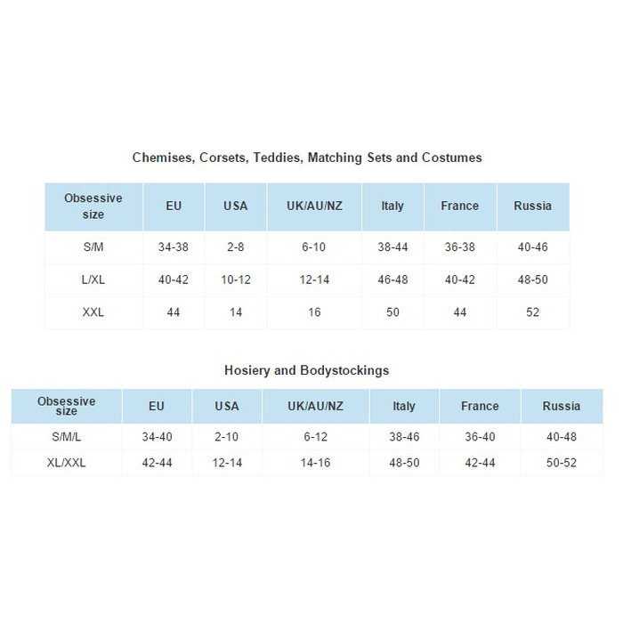 Комплект Obsessive Lilines S/M