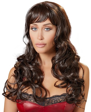 Парик Long Dark Brown Wig