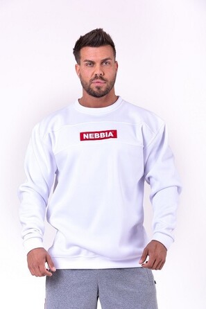 Спортивна кофта Nebbia Red Label sweatshirt 148 white