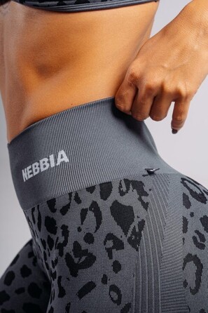 Шорти Nebbia Push-Up Compression Leopard Shorts PRIMAL Black Leopard 856