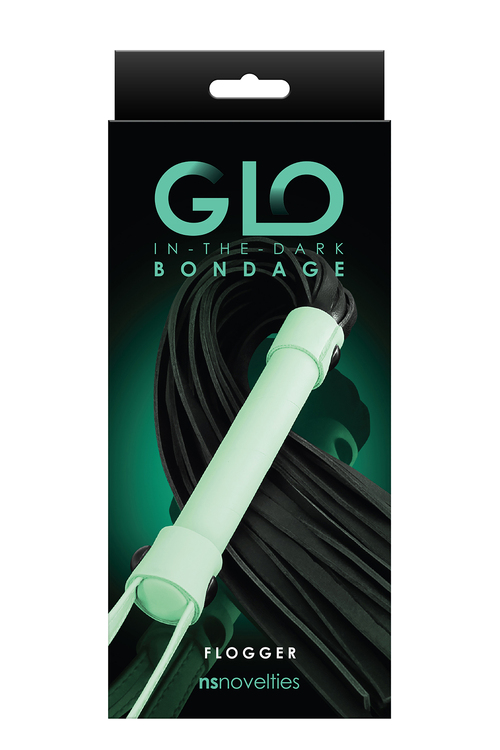Флогер светящийся NS Novelties GLO BONDAGE FLOGGER