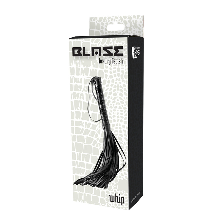 Флогер BLAZE LUXURY WHIP CROCO BLACK