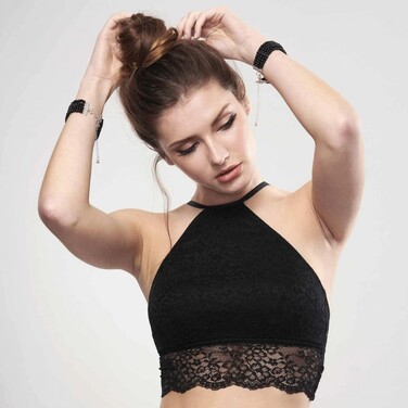 Браслеты-наручники PLASIR Nacre чорні перли Bijoux Indiscrets