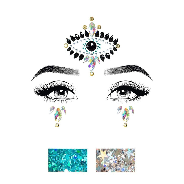 Наклейки для лица Leg Avenue Divinity Face jewels sticker