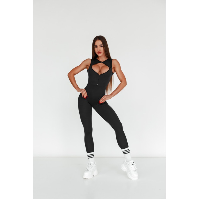 Комбінезон Fitzona Jumpsuit Fitness Black MACFTZ5478
