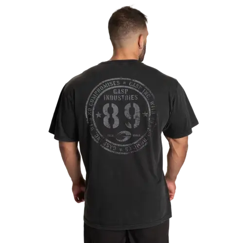 Футболка GASP 89 Original Tee 221026 Washed Black