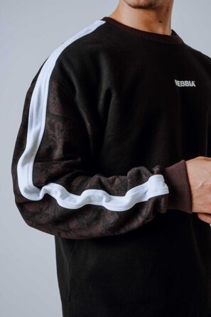 Світшот Nebbia Relaxed Sweatshirt POWER Dark Brown Camo 903