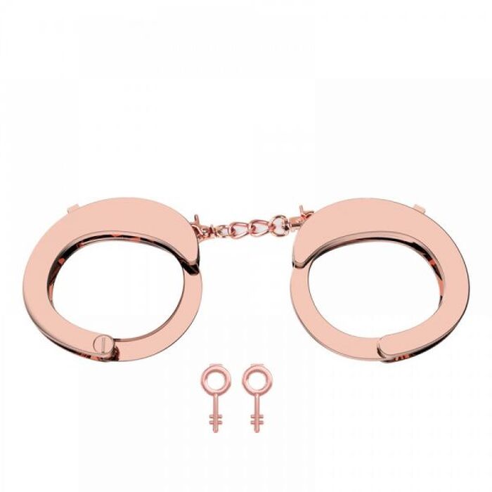 Наручники Разборные Premium Metal Romfun, Gold