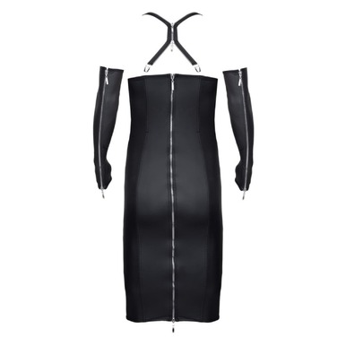 Комплект мужской для кросс-дрессинга Regnes Fetish Planet платье с бретельками и перчатки с молниями