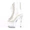 Чоботи Pleaser Adore-1016C-2 *7 дюймів на підборах, 2 3/4 дюйма з відкритим носком/підбором, на шнурівці, з RS, прозорі