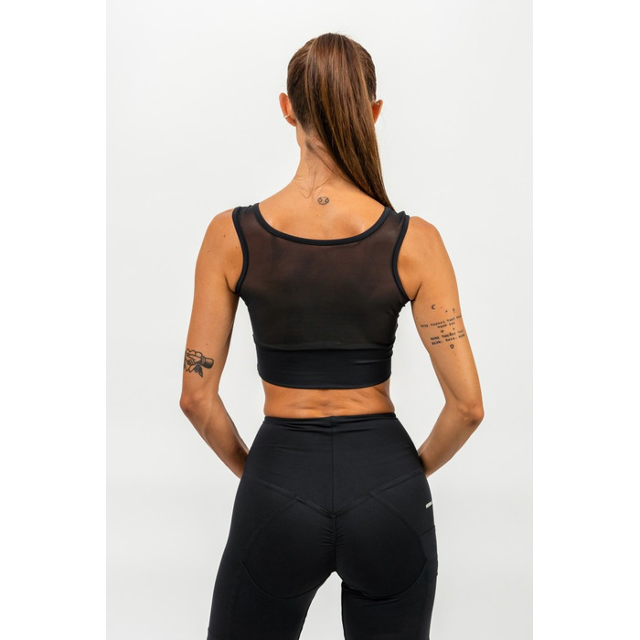 Топ Medium-Support Mesh Sports Bra PERFORMANCE Black 477