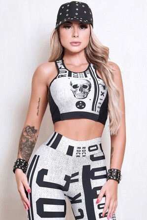 Топ Rock Code Top Cropped Scorpion