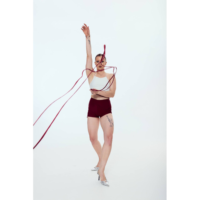 TRUE shorts Bordo biflex_ бордо