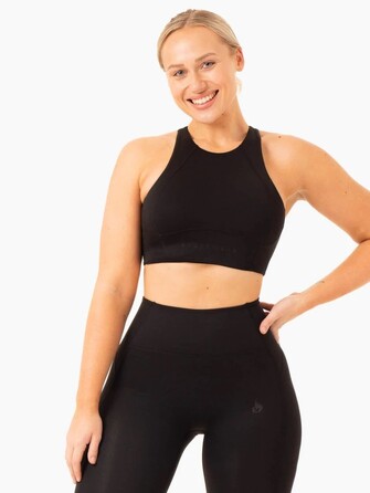 Топ NKD Frame Long Line Sports Bra - Black