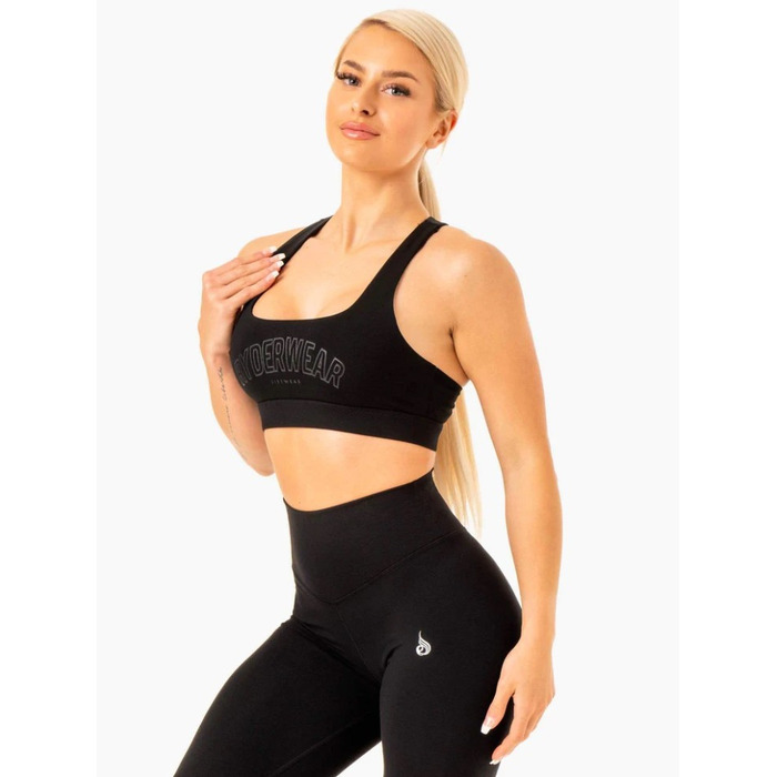 Топ Knockout Racer Back Sports Bra - Black