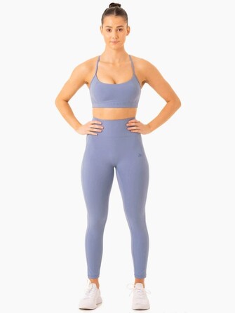 Леггинсы NKD Frame High Waisted Leggings - Stonewash Blue
