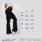 Легинсы с высокой талией и расклешенным низом Nebbia Flow Seamless, темно-коричневые (498)