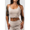 Топ Deni x NEBBIA Sports Crop Tank Cream 309
