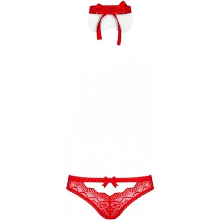 Стрінги та маска Obsessive 822-SEA-3 set 2-pcs L/XL