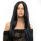 Перука пряма Fetish Hair чорна, 70 см