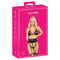 Комплект белья Suspender Set black S/M