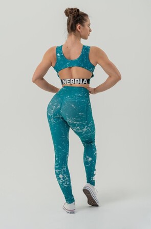 Легінси Nebbia Workout leggings ROUGH GIRL Green 616