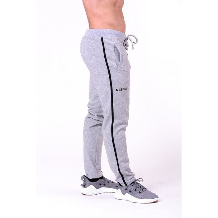 Спортивні штани Nebbia Side Stripe Retro joggers 154 Grey