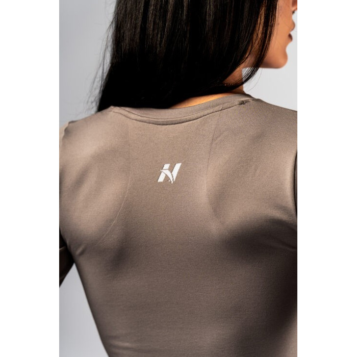 Топ Nebbia Seamless Long-Sleeve Top POWER Light Brown ASH 892