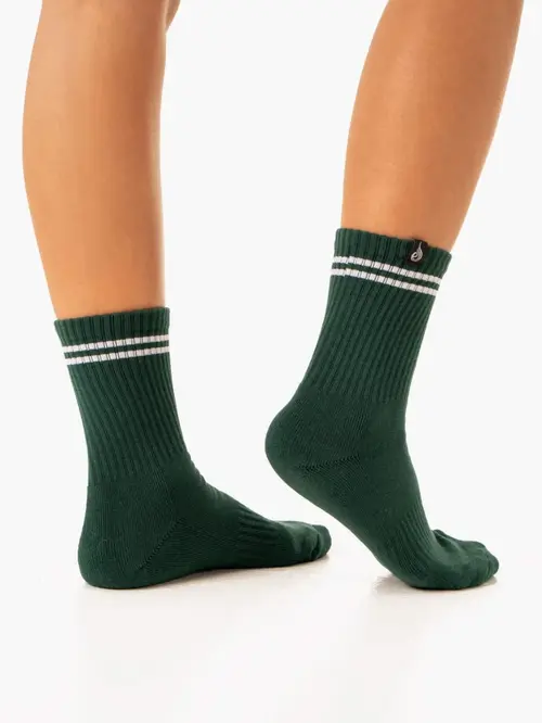Носки Ryderwear Stripe Crew Socks - Green (1 шт.)