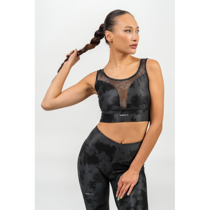 Топ Medium-Support Mesh Sports Bra IMPACT Black 478