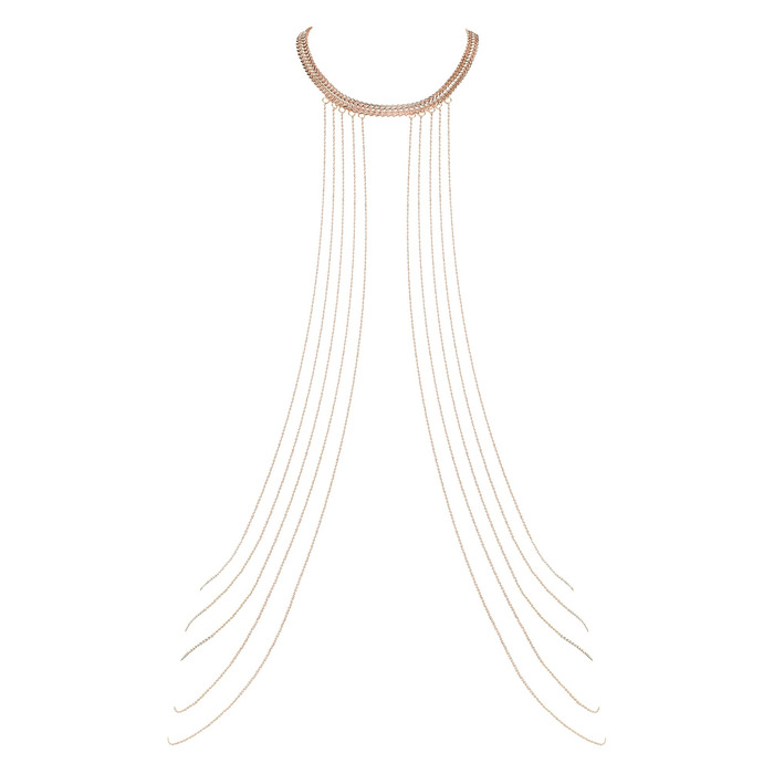 Цепочка на тело с подвеской Obsessive Bijoux 903 золотистая