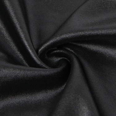 Платье из искусственной кожи и ремешками на руки и шею Star Night с трусиками, черный, М