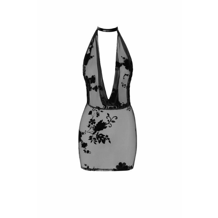 Плаття, F313 Noir Handmade Mythos з візерунком, чорне, розмір S