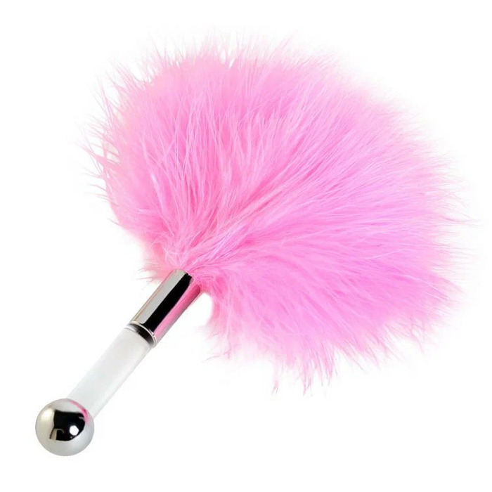 Пушок на короткой ручке Runye, розовый