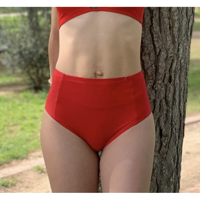 Костюм для пол денса Красный