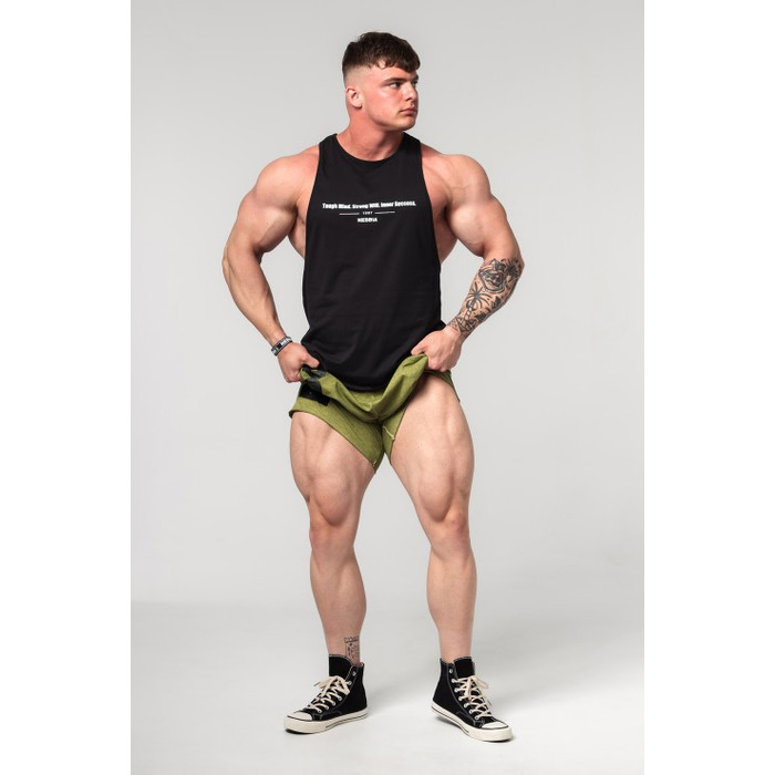 Шорти Nebbia Washed-off Gym Sweatshorts NO BS Green 367