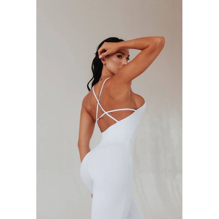 Комбінезон Fitzona WHITE ROMPER WITH CROSSED ON BACK