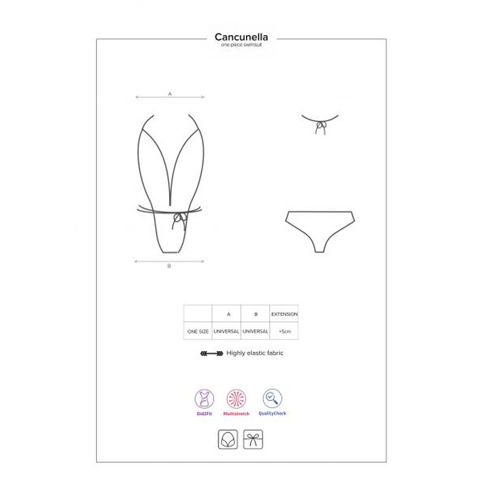 Купальник Obsessive Cancunella O / S