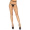 Колготки із мікросітки зі стразами чорні Leg Avenue Rhinestone micro net tights O/S