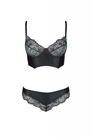 Комплект белья бикини, кружевной black S/M ASTRIDA BIKINI - Passion