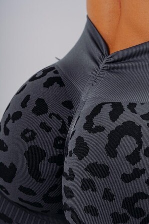 Шорти Nebbia Push-Up Compression Leopard Shorts PRIMAL Black Leopard 856