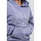 Худі Nebbia Branded Oversized Hoodie Gym Rat Light Purple 256