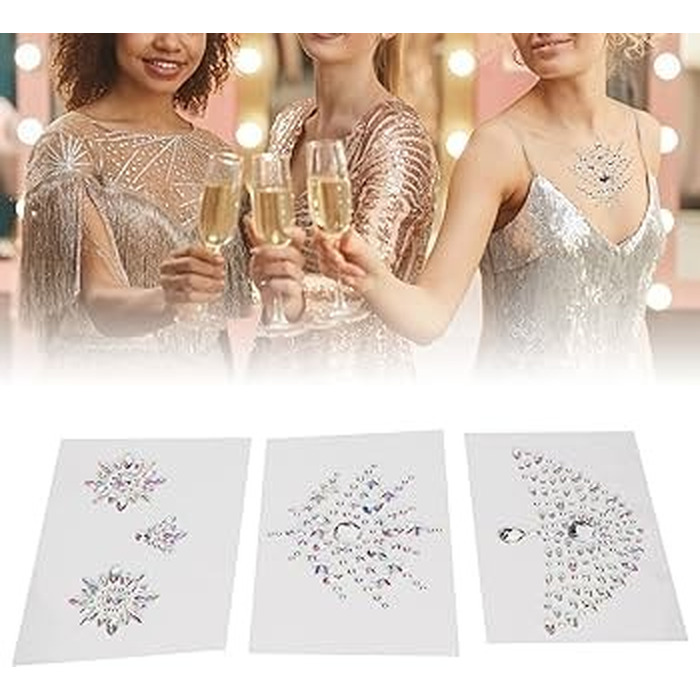 Прикраса для грудей MIMI Metallic Skin Transfer Bijoux Indiscrets