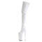 Boots Pleaser Beyond-4000, каблук 10 дюймов, эластичный шаговый шов 6 1/4 дюйма, боковая молния 12 дюймов, белые