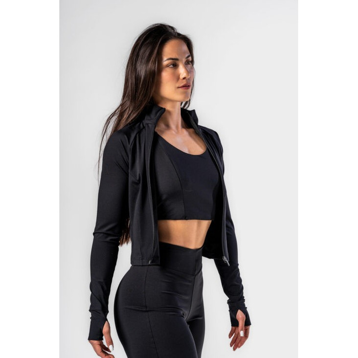 Олімпійка Deni x NEBBIA Fitness Zip Tracktop Black 314