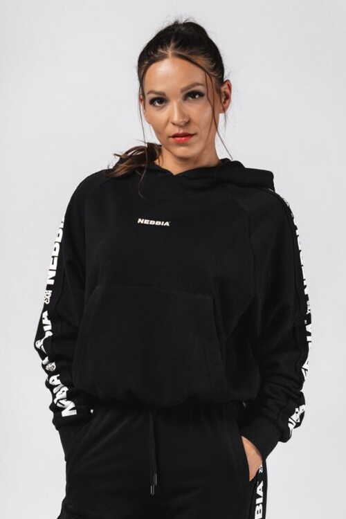 Худі Nebbia Classic Hoodie OFF-DUTY Black 489