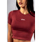 Топ Nebbia Seamless Short-Sleeve Top POWER Red 891