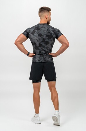 Футболка Nebbia Camouflage Compression T-shirt Function Black 340 Camo